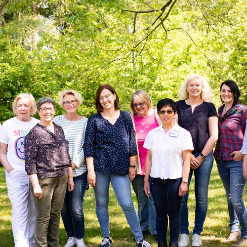 Gruppenfoto der Mitarbeiter des Sozialen Dienstes.