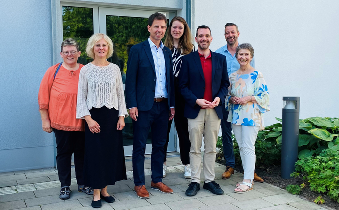 Besuch Dr Wiggerich im WV und PZ